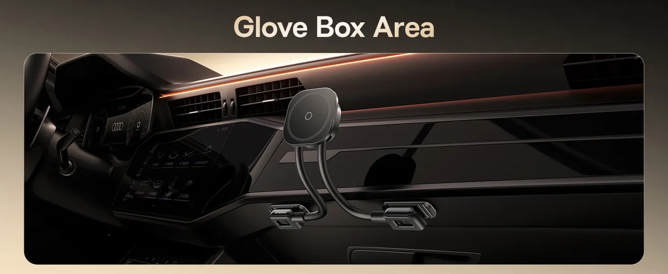 Baseus PrimeTrip C03s Magnetic Car Mount Dual Arm 20N Stick