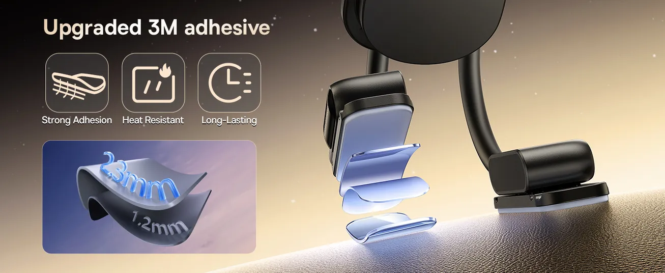 Baseus PrimeTrip C03s Magnetic Car Mount Dual Arm 20N Stick