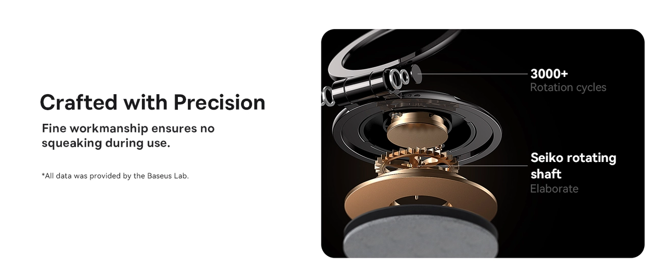 Baseus Magnetic Phone Holder for Tesla – 18N Strong Magnet, Slim & Secure