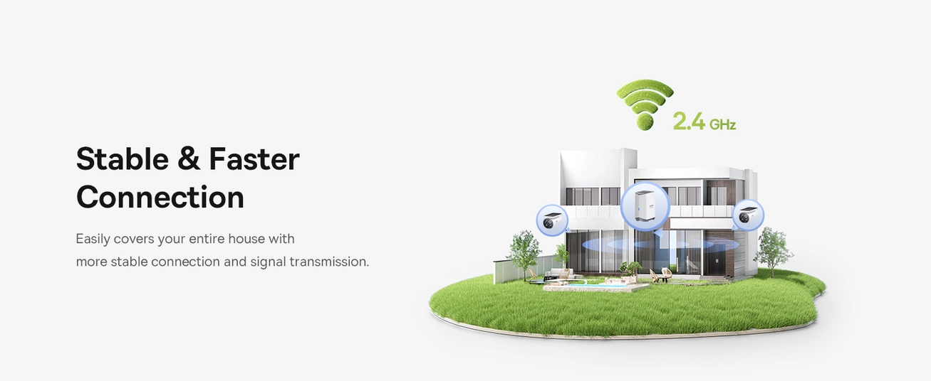 Baseus S1 Pro Outdoor Wireless Security Camera Kit, 3K, Solar Auto