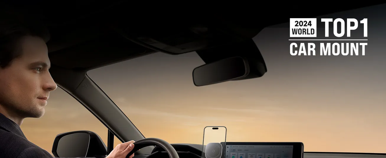 Baseus PrimeTrip C03s Magnetic Car Mount Dual Arm 20N Stick