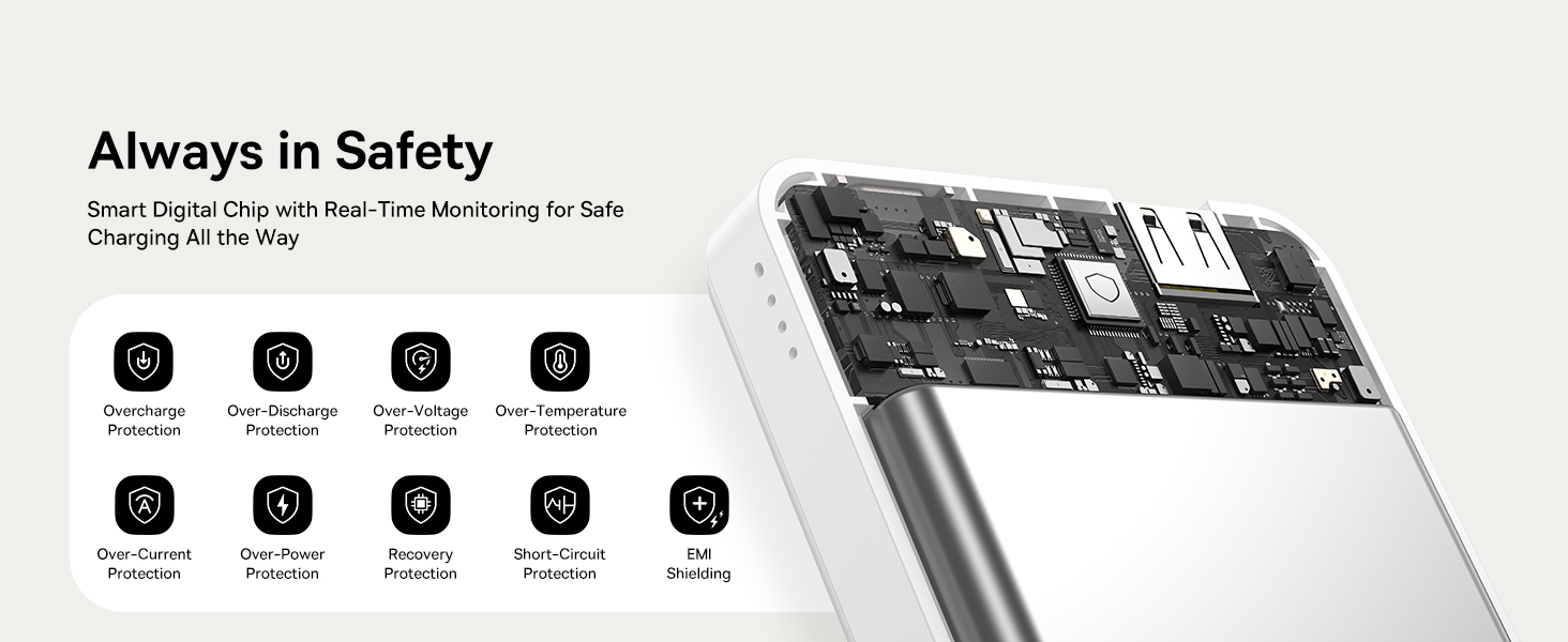Baseus Airpow II Qi2 10000mAh Magnetic Power Bank