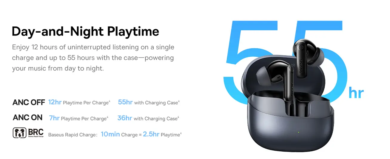 Baseus Bass BP1 Pro Wireless Earbuds