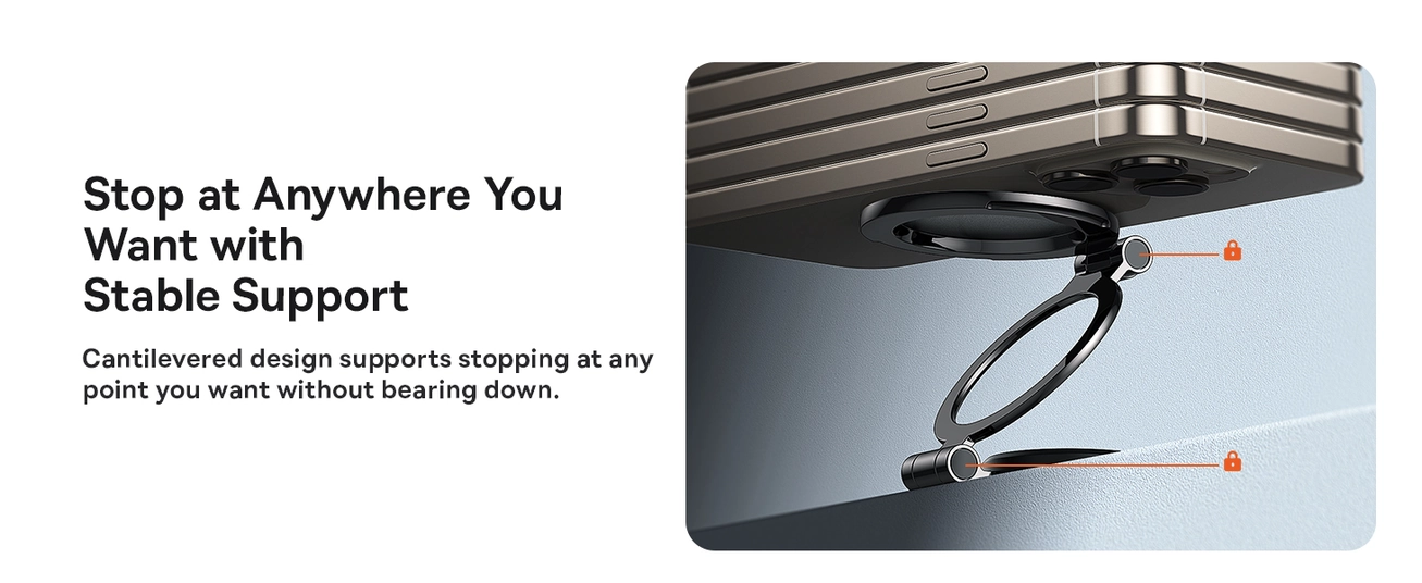 Baseus Magnetic Phone Holder for Tesla – 18N Strong Magnet, Slim & Secure