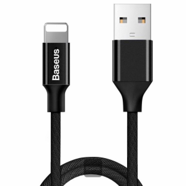 Lightning Data Sync And Charging Cable Black 1.8 meter