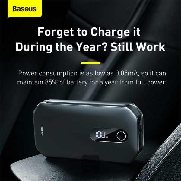 Baseus Car Jump Starter 12000mAh 1000A Portable Emergency Jumpstarter Power Bank 600A Booster Starting device Charging Powerbank