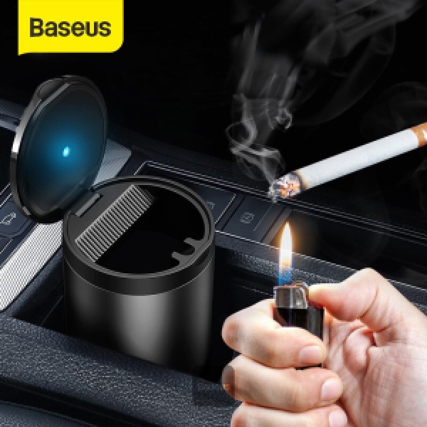 Baseus Premium Car Ashtray Black…