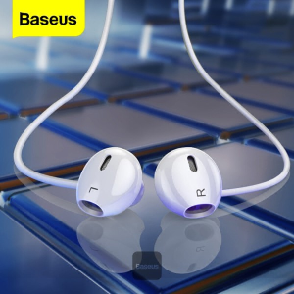 Baseus Wired Earphone In Ear Headset With Mic Stereo Bass Sound 3.5mm Jack Earphone Earbuds Earpiece For iPhone Samsung Xiaomi