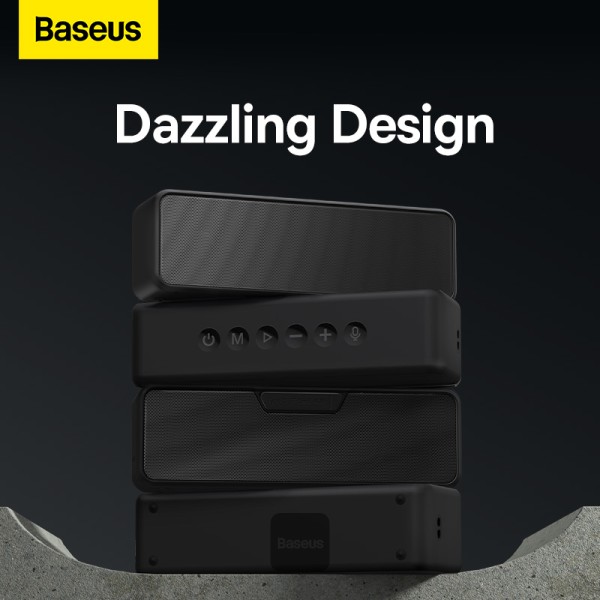 Baseus V1 Bluetooth Speaker Outdoor IPX6 Waterproof Stereo Mini Protable Sound Box 20W High Power Super Bass Wireless Music Speaker
