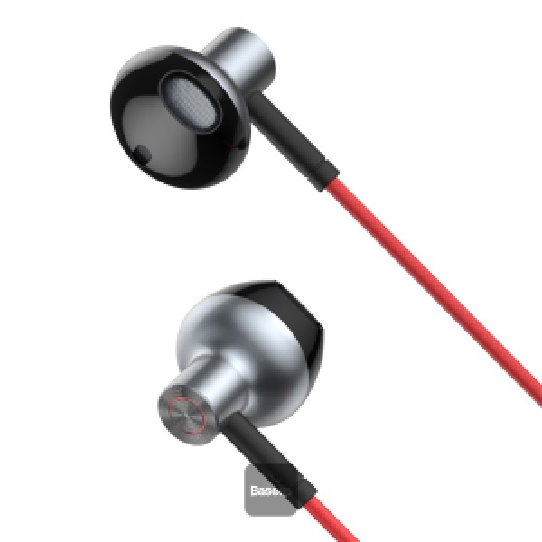 Baseus Bass Sound Earphone In-Ear Sport Earphones with mic for xiaomi iPhone Samsung Headset fone de ouvido auriculares MP3 RED