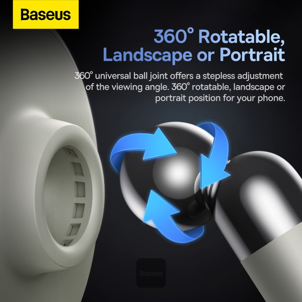 Baseus C01 Magnetic Phone Holder (Stick-on Version) Creamy White
