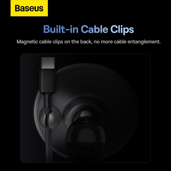 Baseus C01 Magnetic Phone Holder (Air Outlet Version) Black