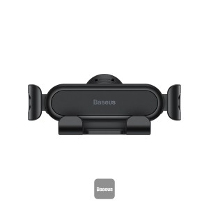 Baseus Gravity Air Vent Car Phone Holder (Air Outlet Version) black