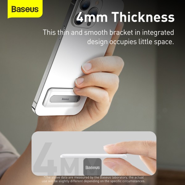 Baseus Foldable Phone Holder and Stand Self-Adhesive White