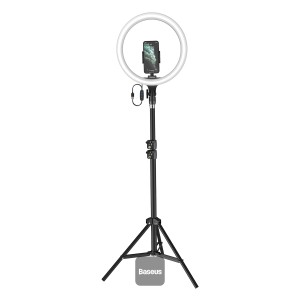 Baseus Selfie Ring Light with Long Tripod Stand & Cell Phone Holder